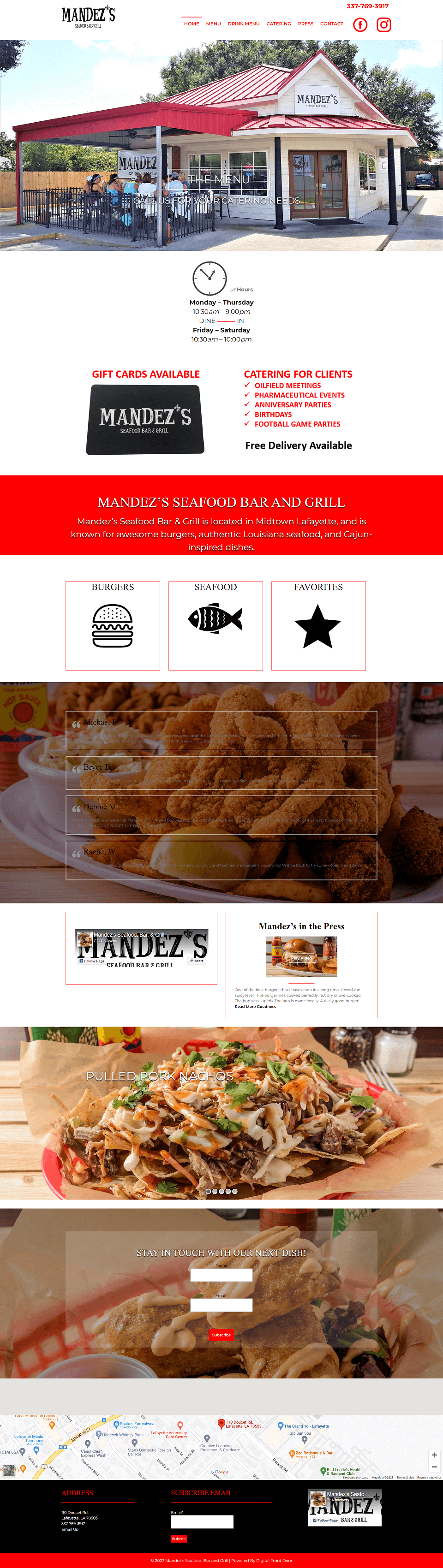 Mandez’s Seafood Bar And Grill
